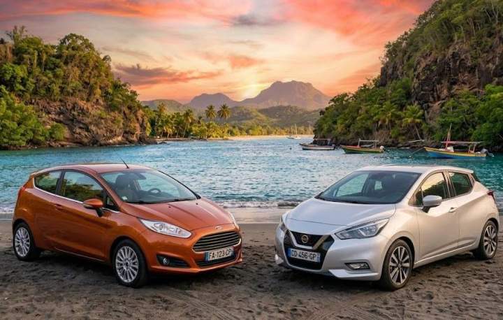 Flotte de location de voiture Guadeloupe